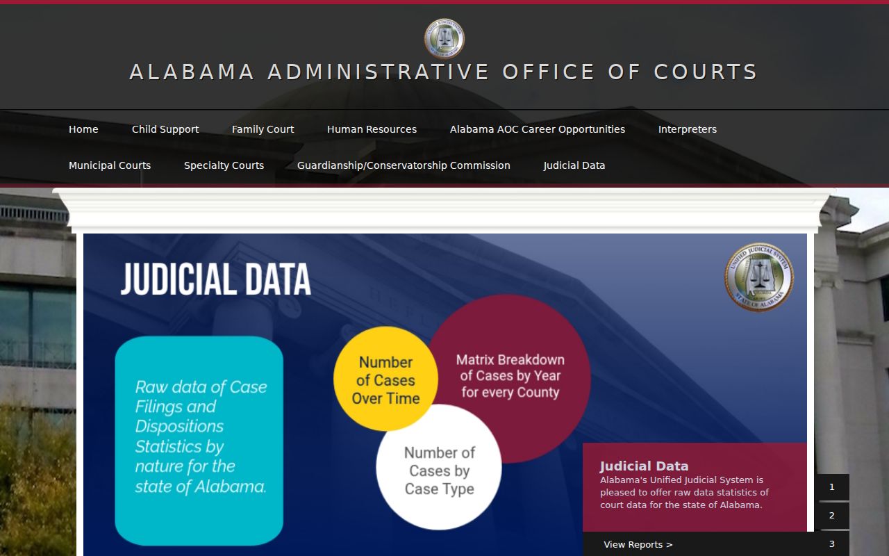 Marengo County docket services on the Alabama court hub