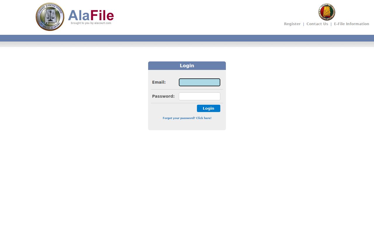 Marengo County case lookup distinction from AlaFile