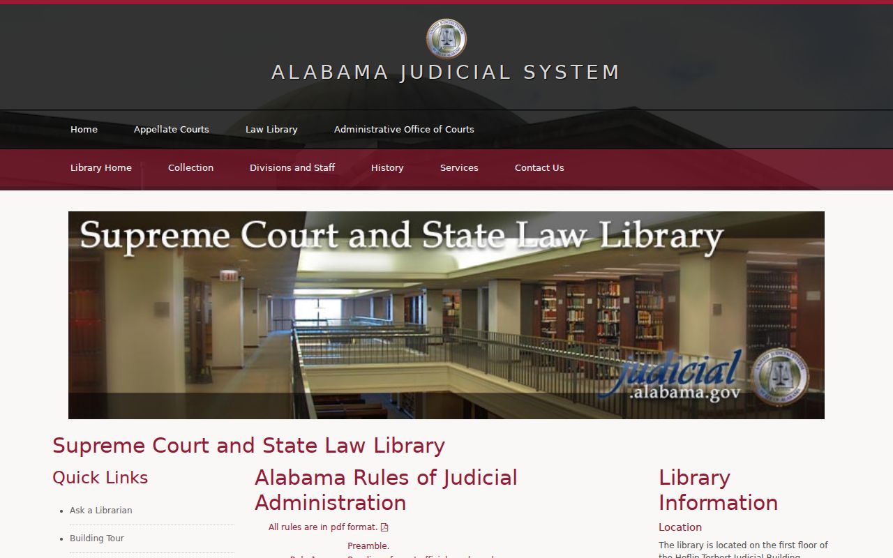 Marengo County court record judicial administration rules